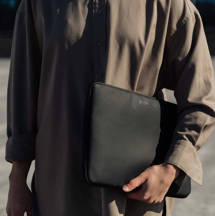 Custodia per laptop Street Black Large Beckmann