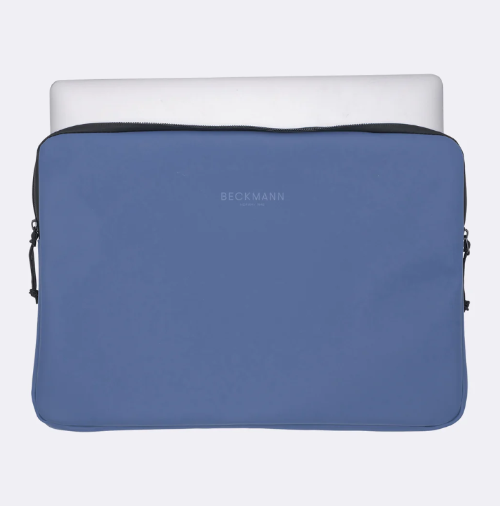Custodia per laptop Street Velvet Blue Large Beckmann