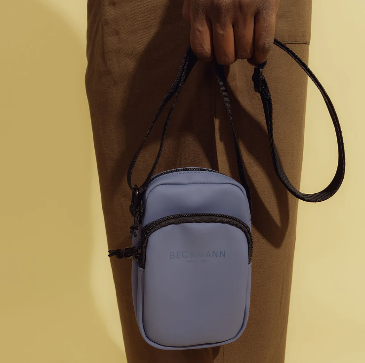 Corossbodybag Street Velvet Blue Beckmann