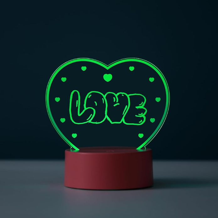 Lampada a lavagna scrivibile e cancellabile DIY FOLLOW YOUR HEART