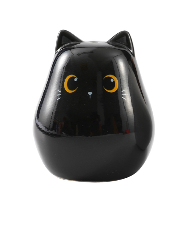 Porta sale e pepe Gatto nero e gatto bianco