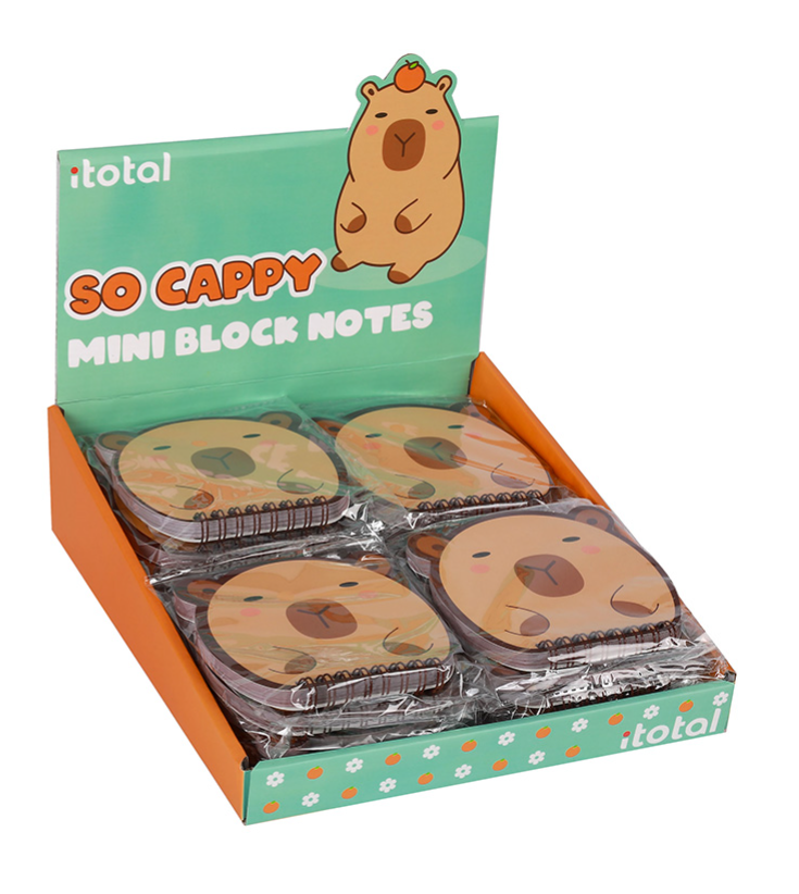 Block Notes 80 gr, 80 fogli CAPIBARA