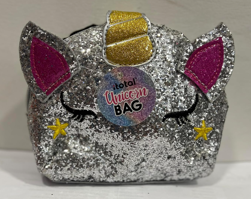 Pochette con tracolla Unicorno Nera