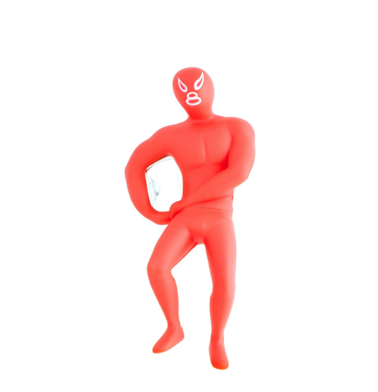 Apribottiglie Lottatore Rosso