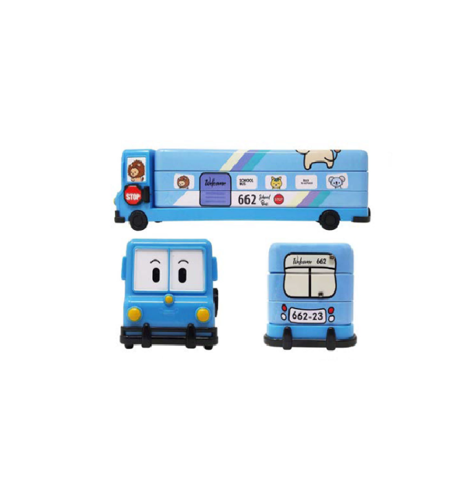 Astuccio Camion in metallo a ripiani + temperino