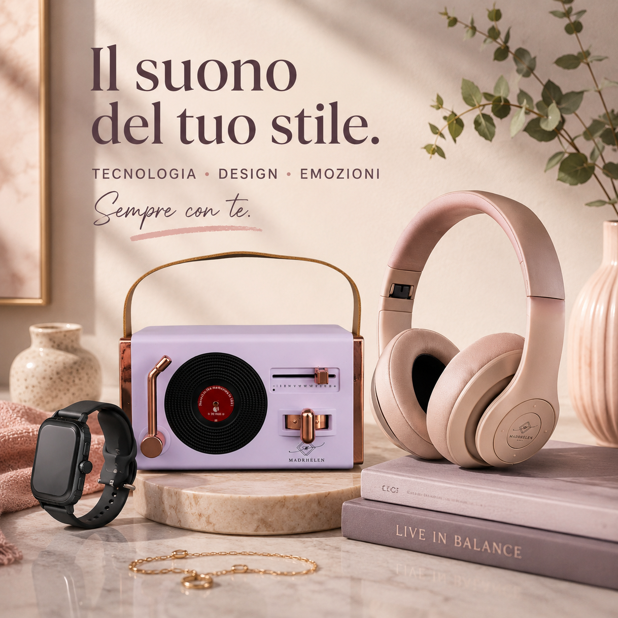 MadrHélen Paris - Cuffie, Radio e Smartwatch
