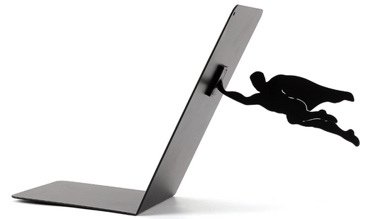 Fermalibri metallo SUPERHERO