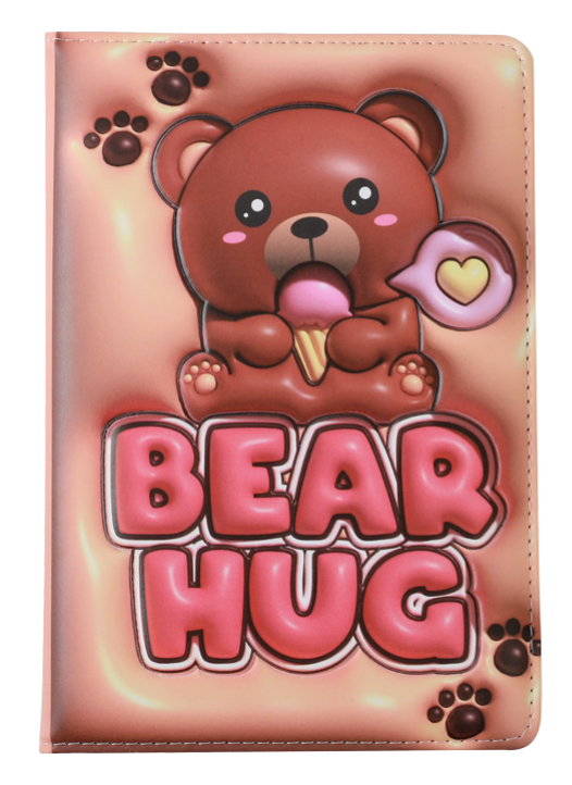 Notebook A5 BEAR HUG 3D