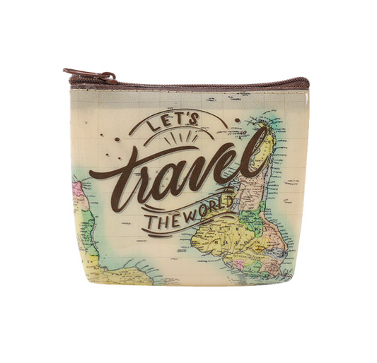 Portamonete Trasparente PVC OLD MAP