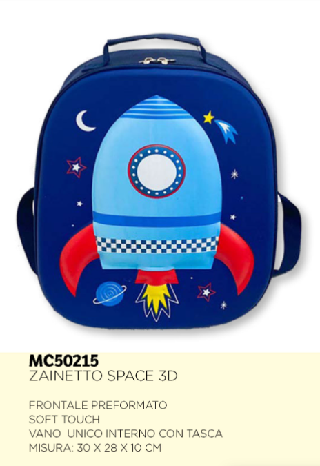 Zaino Bambini Space