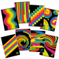 Quadernone A4 Rigatura 5mm 80gr BLACK&FLUO