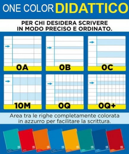 Quadernone A4 Rigatura OA Disgrafici