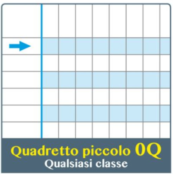 Quadernone A4 Rigatura 0Q Disgrafici