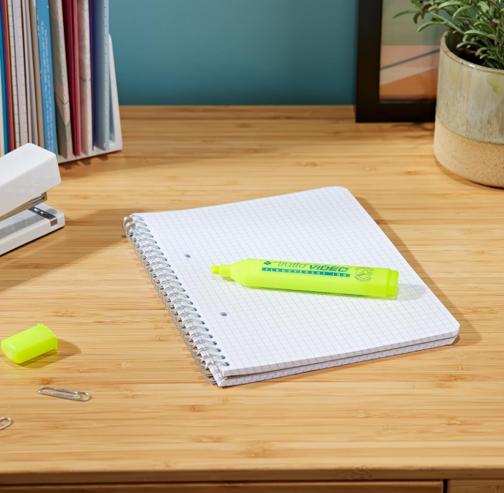 Evidenziatore Tratto Video Giallo