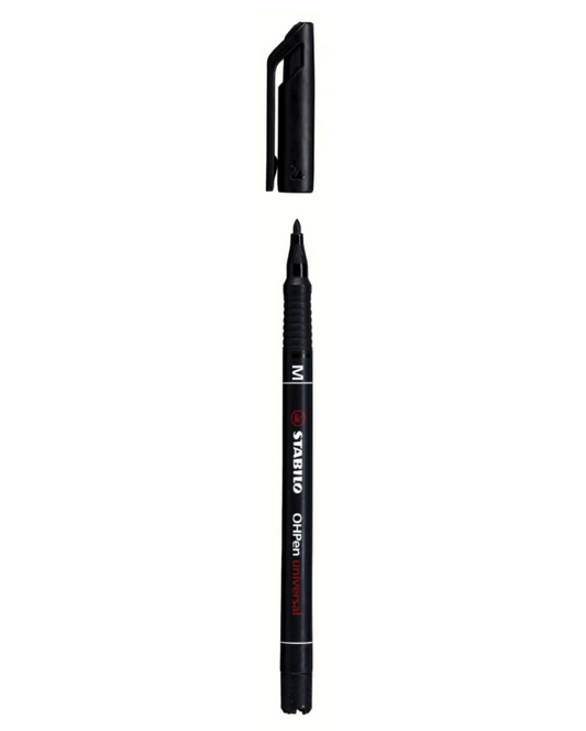 Marcatore - STABILO OHPen universal Permanente - Tratto Medio (1 mm) - Nero