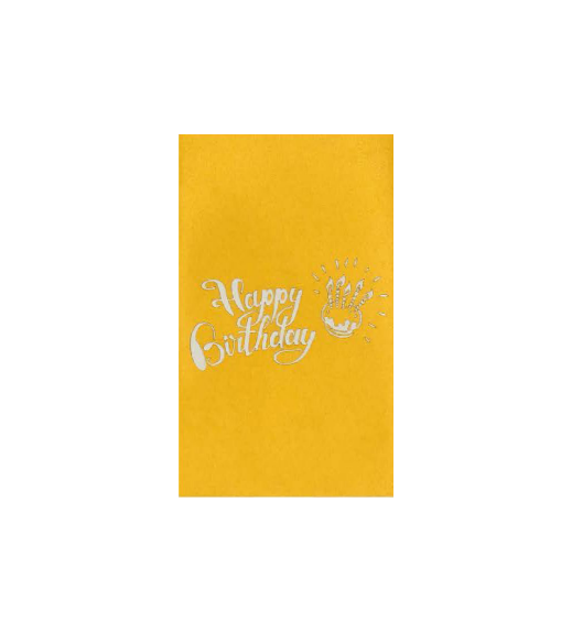Biglietto Augurale Origami Happy Birthday