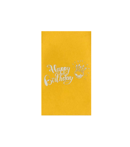 Biglietto Augurale Origami Happy Birthday