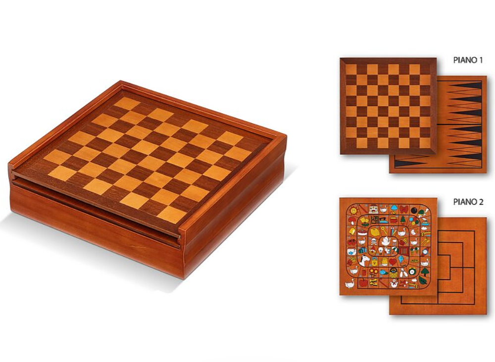 Gioco Multigioco Legno Dal Negro
