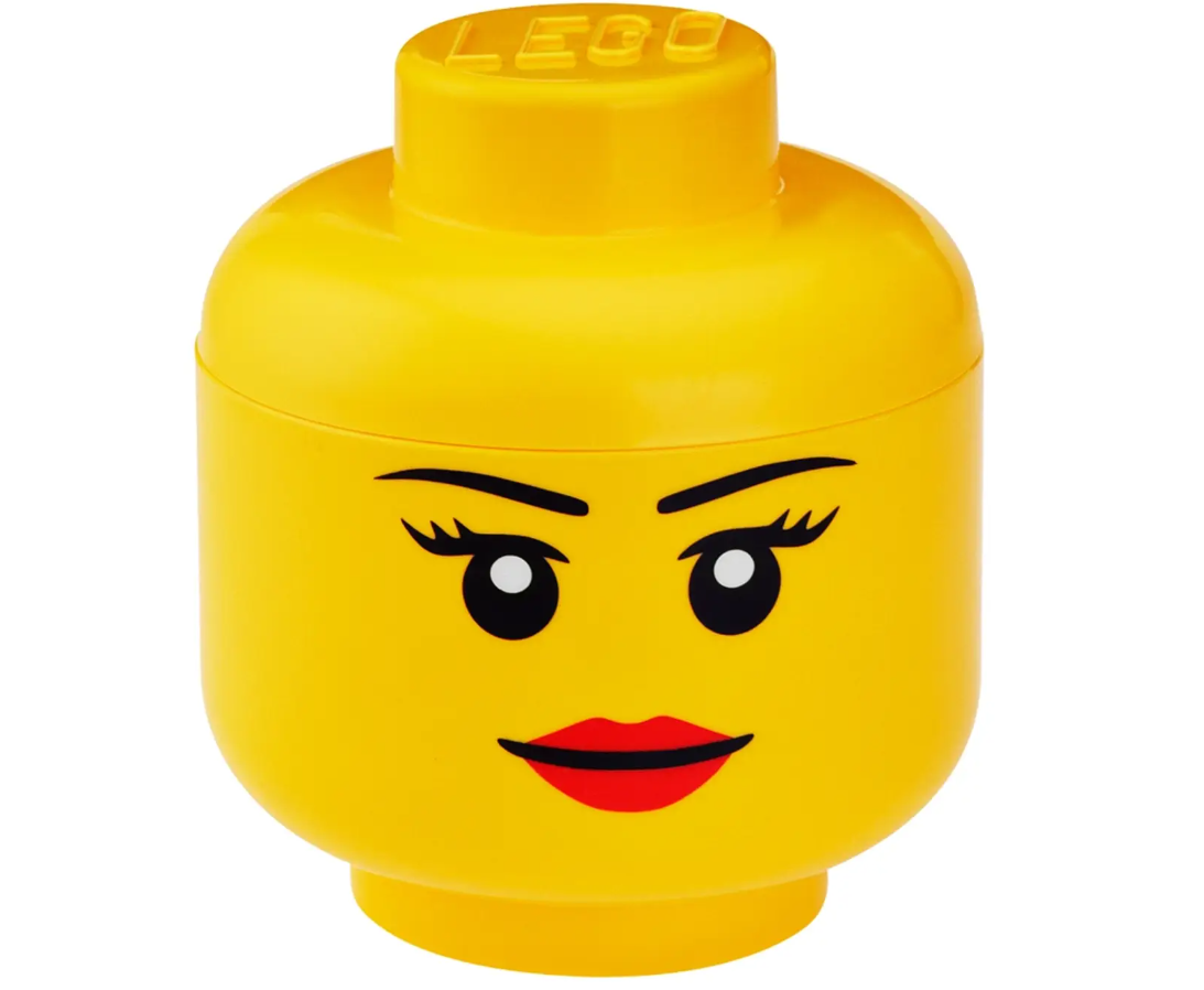Lego® Storage Head Girl Base