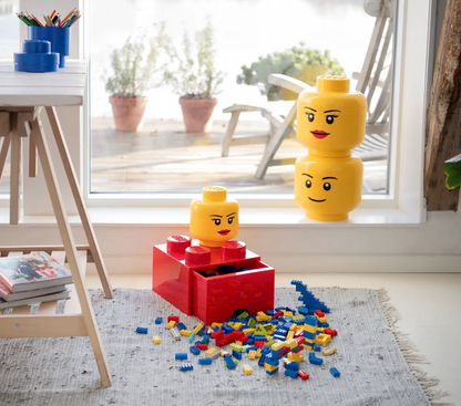 Lego® Storage Head Girl Large