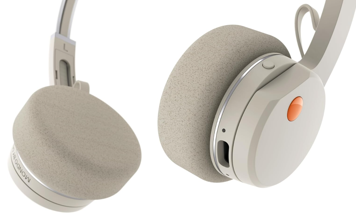 Cuffie anni 80  Mondo Freestyle Defunc wireless Grigio