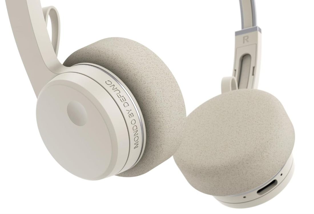 Cuffie anni 80  Mondo Freestyle Defunc wireless Grigio