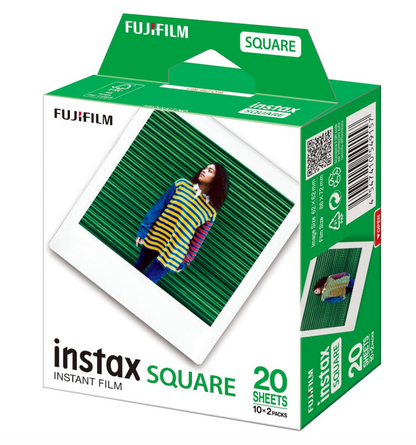Pellicola per fotocamera istantanea Instax Square 20 foto