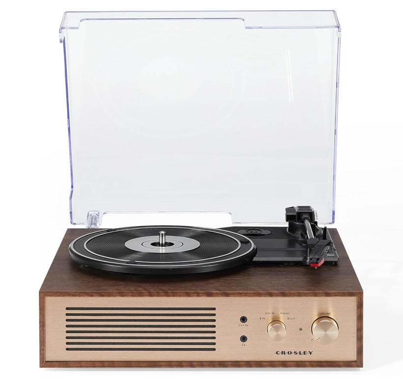 Giradischi in Legno Crosley Miles Record Player 33/45/78 giri