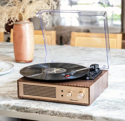 Giradischi in Legno Crosley Miles Record Player 33/45/78 giri