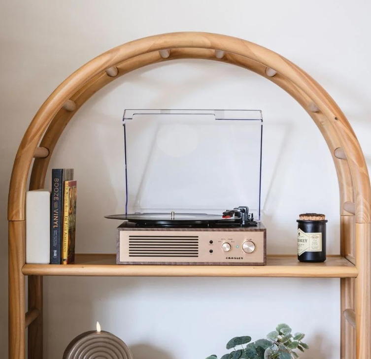 Giradischi in Legno Crosley Miles Record Player 33/45/78 giri