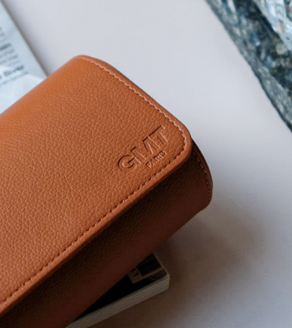 Custodia per orologi - James - 3 posti Cognac Maison Scarlett