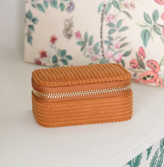 Portagioie Marie - Corduroy Cognac Maison Scarlett