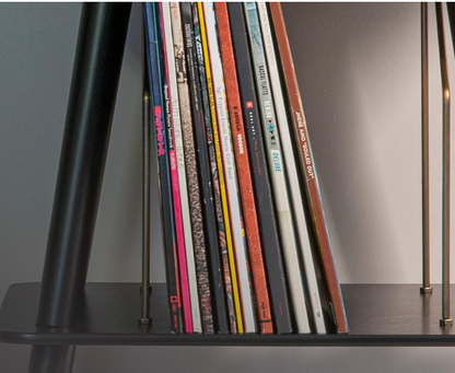 Mobiletto per Giradischi Legno Manchester Black