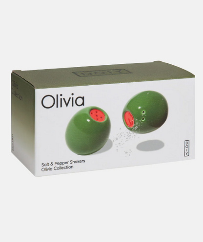 Sale e Pepe in ceramica Olivia