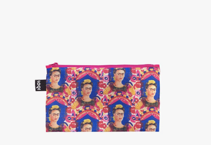 Set 3 pezzi Zip Pockets Frida Kahlo - Loqi®