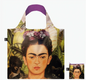 FRIDA KAHLO Self Portrait with Hummingbird Recycled Bag - Loqi®