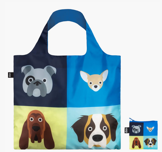 STEPHEN CHEETHAM Dogs Recycled Bag - Loqi®