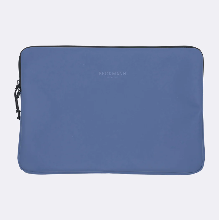 Custodia per laptop Street Velvet Blue Large Beckmann