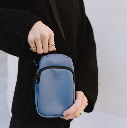 Corossbodybag Street Velvet Blue Beckmann