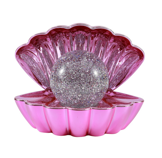 Lampada Conchiglia Rosa metallizzato