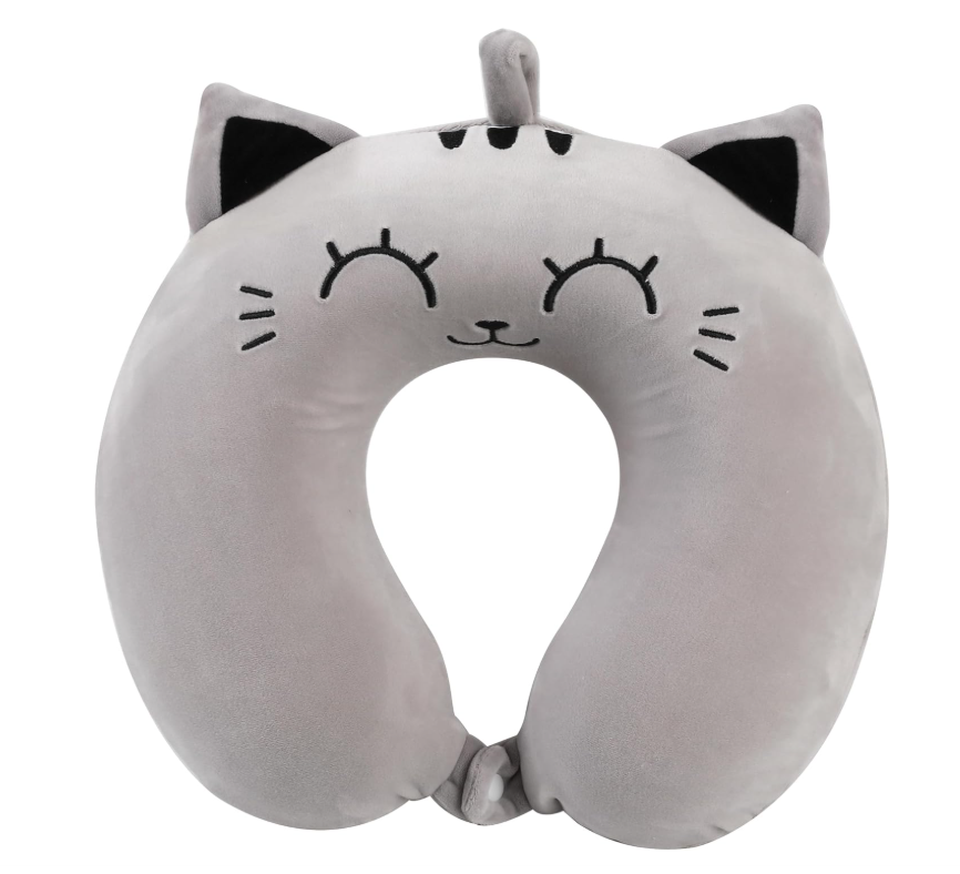 Cuscino da Viaggio a forma di gatto GREY CAT