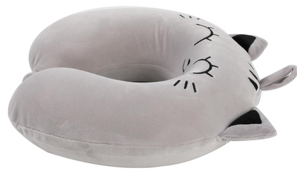 Cuscino da Viaggio a forma di gatto GREY CAT