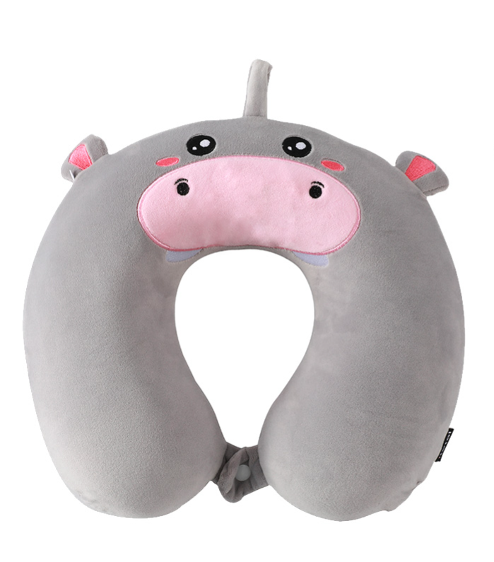 Cuscino da Viaggio a forma di HIPPO