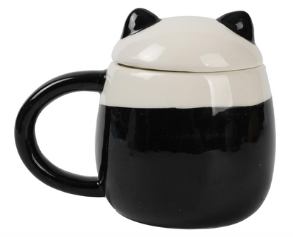 Tazza con cucchiaino a forma di lingua PANDASTIC 400ml