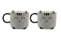Tazzina da Espresso GREY CAT set 2 pz