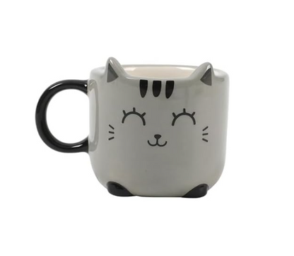 Tazzina da Espresso GREY CAT set 2 pz