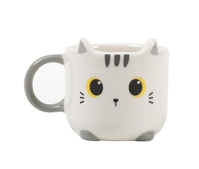 Tazzina da Espresso GREY CAT set 2 pz