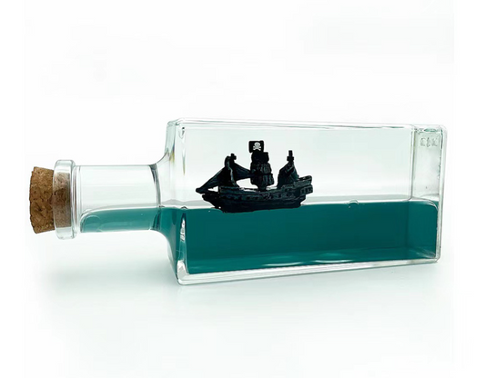 Nave Pirata in bottiglia
