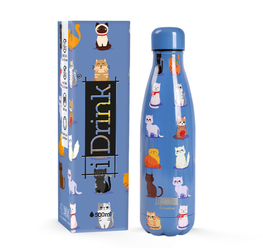 Borraccia Termica 500 ml BLUE CATS