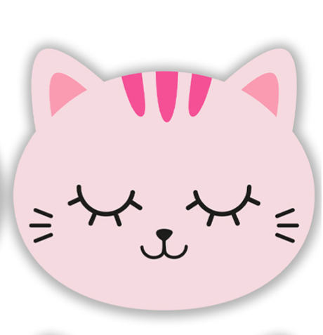 Tovaglietta Gatto Rosa PPL